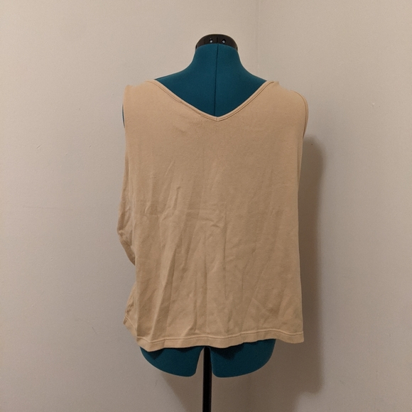 Avenue Women's Tan Tank Top - Picture 2 of 2